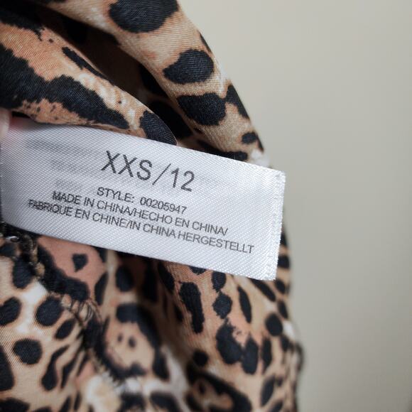 Fox & Royal by City Chic Cheetah print lace trim camisole top woman's size 12 - Picture 5 of 9